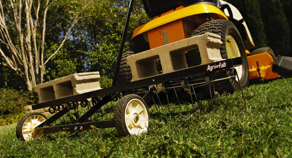 Service de déchaumage de la pelouse